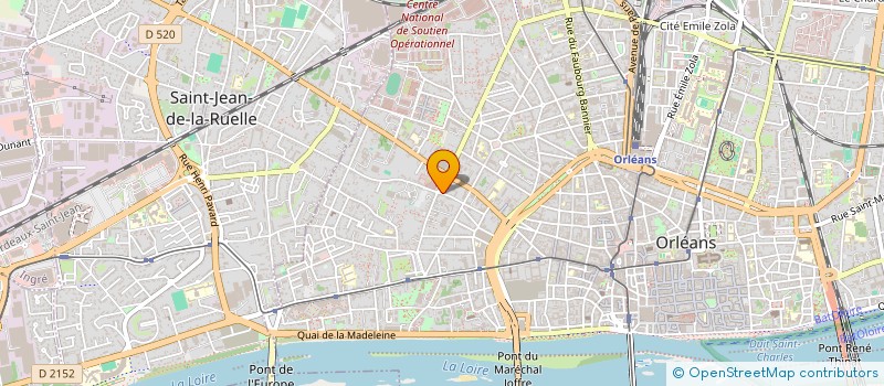 localisation de l'entreprise MONSIEUR BORIS PERCHAT à ORLEANS