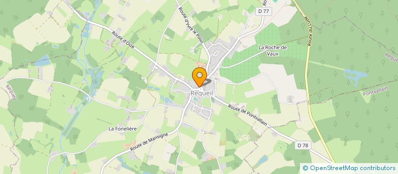 localisation de l'entreprise MONSIEUR BORIS PERISSAT  REQUEIL