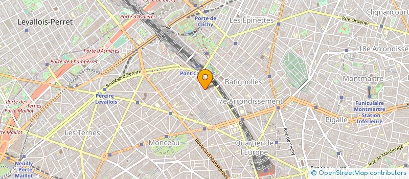 localisation de l'entreprise MONSIEUR BORIS PETROVIC  PARIS