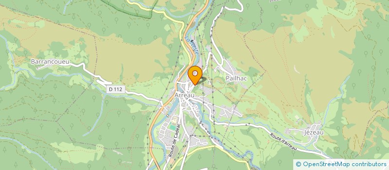 localisation de l'entreprise MONSIEUR BORIS PEZON  ARREAU