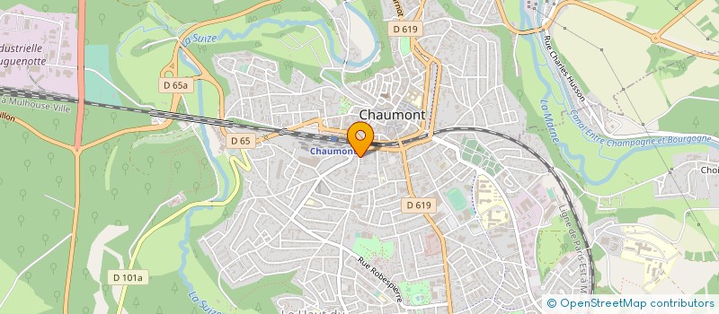 localisation de l'entreprise MONSIEUR BORIS PIERRE MORITZ VANPOUCKE à CHAUMONT