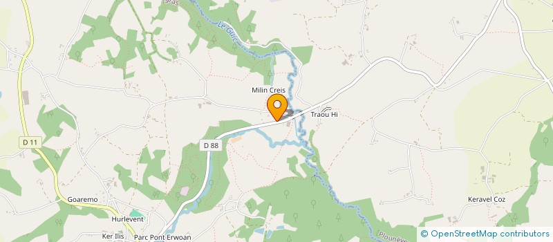 localisation de l'entreprise MONSIEUR BORIS PISKOV  LOGUIVY-PLOUGRAS