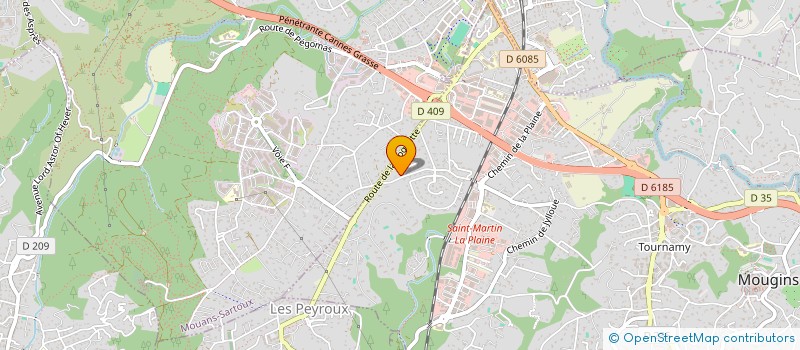 localisation de l'entreprise MONSIEUR BORIS POP STEFANOV à MOUGINS