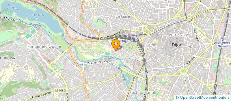 localisation de l'entreprise MONSIEUR BORIS POUPARD à DIJON