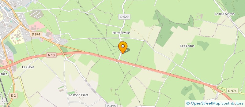 localisation de l'entreprise MONSIEUR BORIS POUTAS  HUBERVILLE