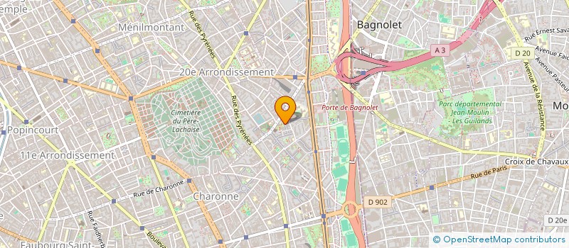 localisation de l'entreprise MONSIEUR BORIS RABANT  PARIS