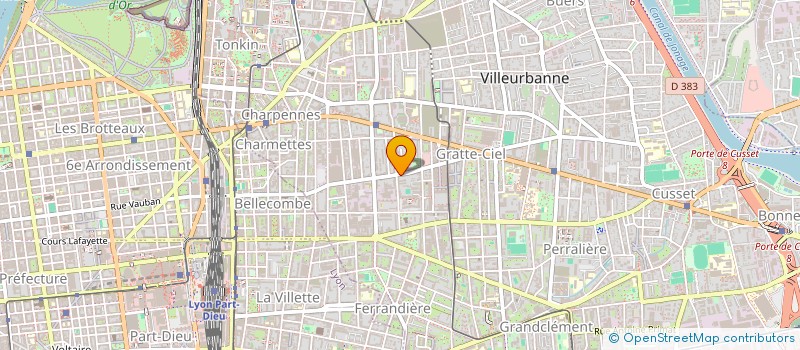 localisation de l'entreprise MONSIEUR BORIS REGUIG  VILLEURBANNE