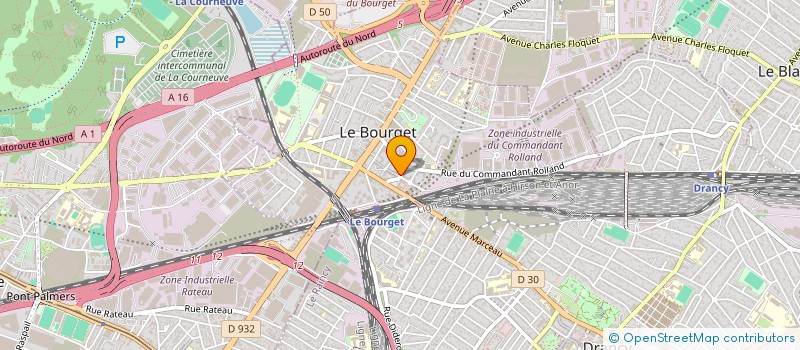 localisation de l'entreprise MONSIEUR BORIS RIBEIRO  DRANCY