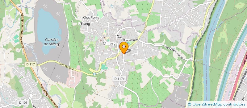 localisation de l'entreprise MONSIEUR BORIS ROBIN  MORNANT