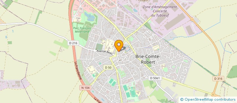 localisation de l'entreprise MONSIEUR BORIS ROSE à BRIE-COMTE-ROBERT