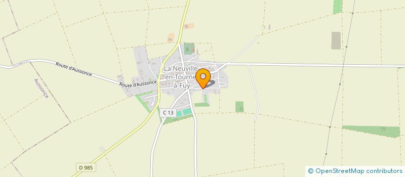 localisation de l'entreprise MONSIEUR BORIS ROUSSEAUX  LA NEUVILLE-EN-TOURNE-A-FUY