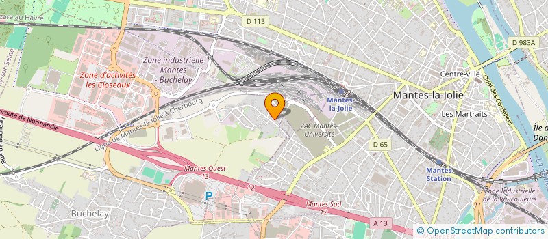 localisation de l'entreprise MONSIEUR BORIS ROUZIERE  BUCHELAY