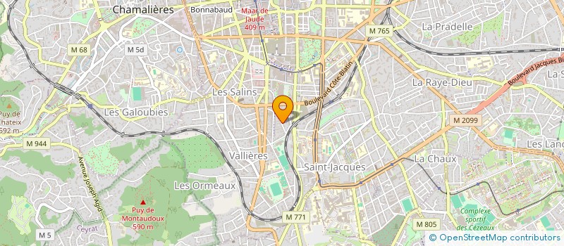 localisation de l'entreprise MONSIEUR BORIS SABATIER à CLERMONT-FERRAND