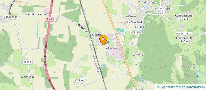 localisation de l'entreprise MONSIEUR BORIS SAVRE à NEUVILLE-SUR-AIN