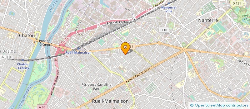 localisation de l'entreprise MONSIEUR BORIS SAWICKA à RUEIL-MALMAISON