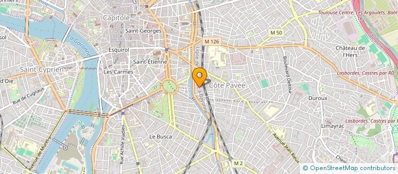 localisation de l'entreprise MONSIEUR BORIS SECRETIN à TOULOUSE