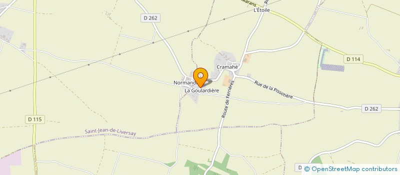 localisation de l'entreprise MONSIEUR BORIS SENARD  SAINT-CYR-DU-DORET