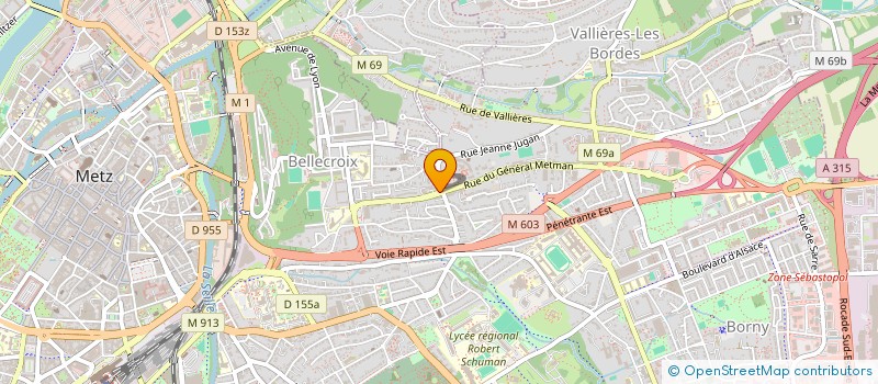 localisation de l'entreprise MONSIEUR BORIS SEPANIK  METZ