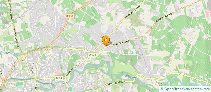 localisation de l'entreprise MONSIEUR BORIS SLEZAK à CARPENTRAS