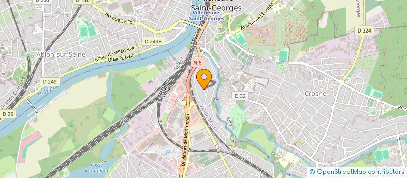 localisation de l'entreprise MONSIEUR BORIS SOLOMON  VILLENEUVE-SAINT-GEORGES