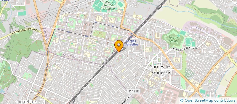 localisation de l'entreprise MONSIEUR BORIS TANDABANY  GARGES-LES-GONESSE