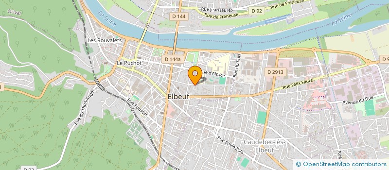 localisation de l'entreprise MONSIEUR BORIS TARLEY  ELBEUF