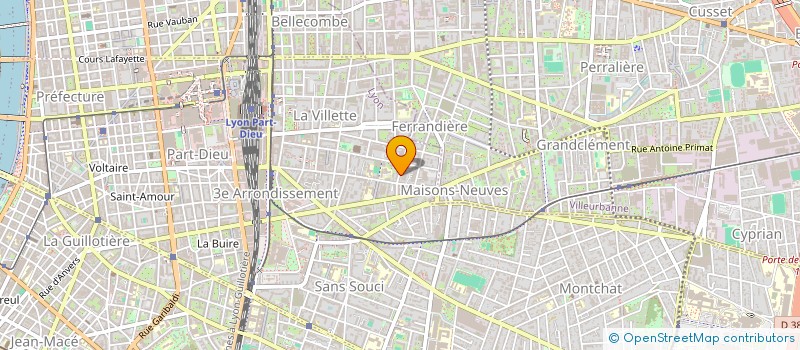 localisation de l'entreprise MONSIEUR BORIS TCHECHOVITCH  LYON