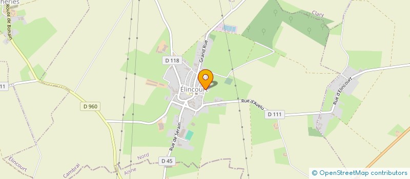 localisation de l'entreprise MONSIEUR BORIS THUILLET  ELINCOURT