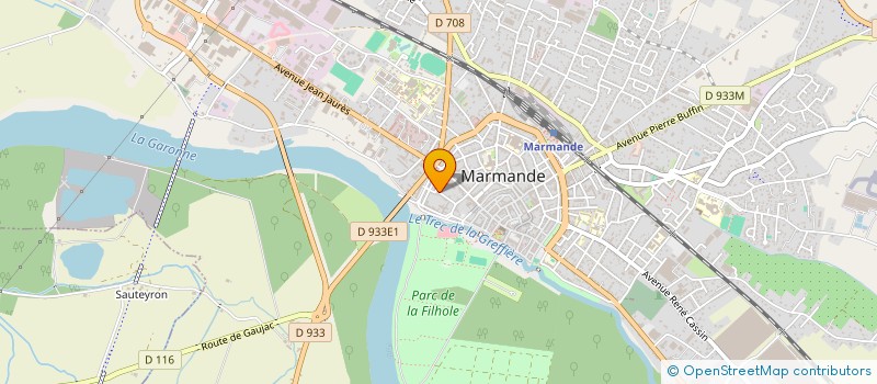 localisation de l'entreprise MONSIEUR BORIS TILLOT  MARMANDE