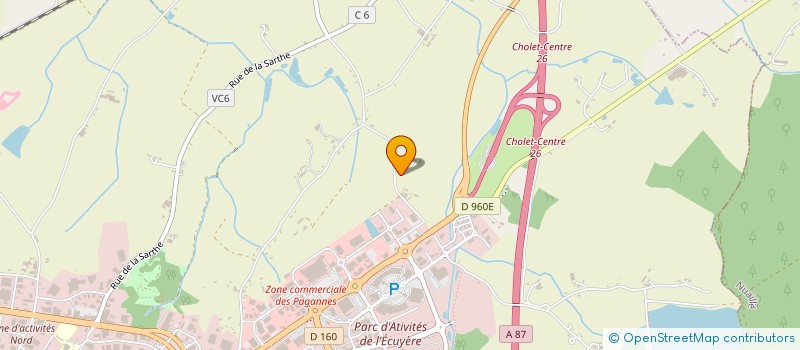 localisation de l'entreprise MONSIEUR BORIS USUREAU à CHOLET