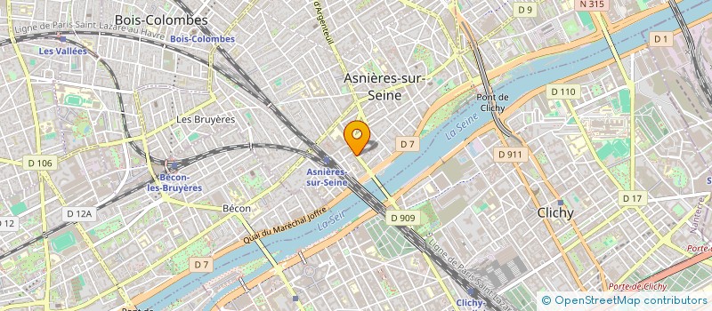 localisation de l'entreprise MONSIEUR BORIS VALLAS  ASNIERES-SUR-SEINE