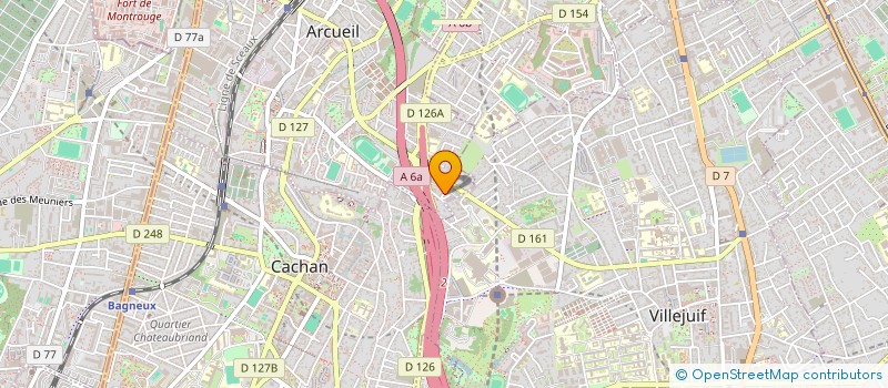 localisation de l'entreprise MONSIEUR BORIS VARZARI  ARCUEIL