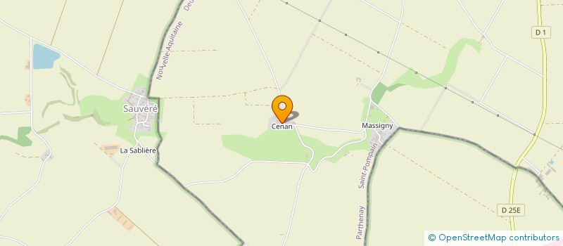 localisation de l'entreprise MONSIEUR BORIS VEILLAT  SAINT-POMPAIN