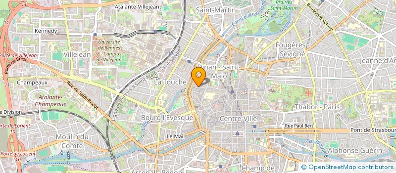 localisation de l'entreprise MONSIEUR BORIS VERGES  RENNES