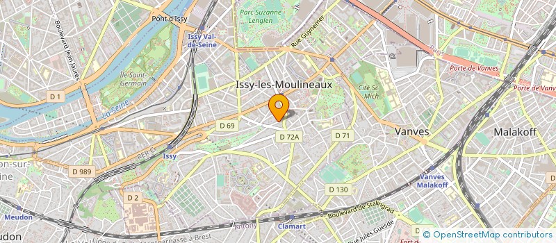 localisation de l'entreprise MONSIEUR BORIS VIAL à ISSY-LES-MOULINEAUX