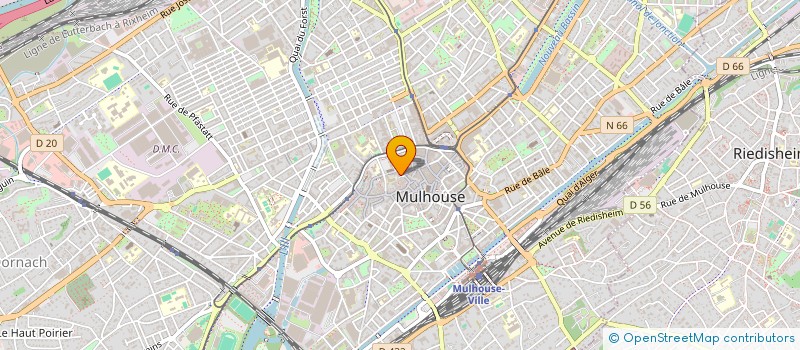 localisation de l'entreprise MONSIEUR BORIS VIGNERON  MULHOUSE