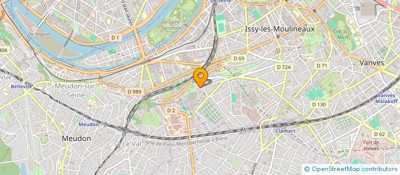 localisation de l'entreprise MONSIEUR BORIS VISONNEAU à ISSY-LES-MOULINEAUX