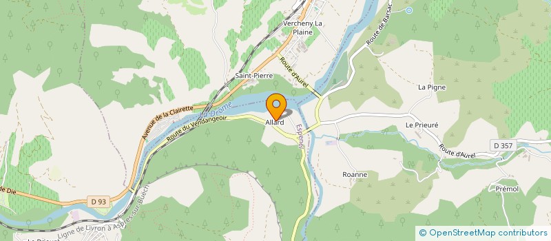 localisation de l'entreprise MONSIEUR BORIS WENGER  ESPENEL