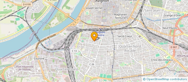 localisation de l'entreprise MONSIEUR BORIS WILMART  AVIGNON