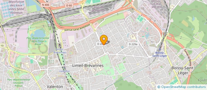 localisation de l'entreprise MONSIEUR BORISLAV IVANOV  LIMEIL-BREVANNES