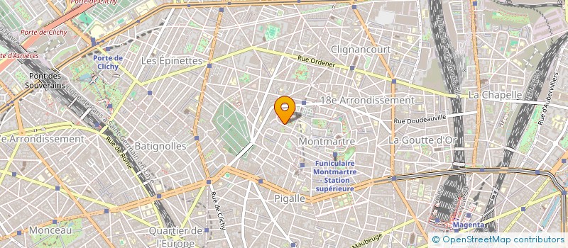 localisation de l'entreprise MONSIEUR BORISLAV SAJTINAC  PARIS