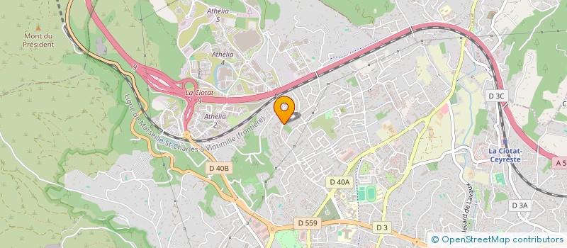 localisation de l'entreprise MONSIEUR BORJA MUNOZ ECHEVARRIA à LA CIOTAT