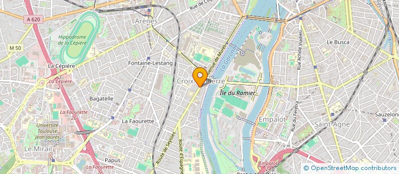 localisation de l'entreprise MONSIEUR BORJAN CHRISTOPHE-TCHAKALOFF à TOULOUSE