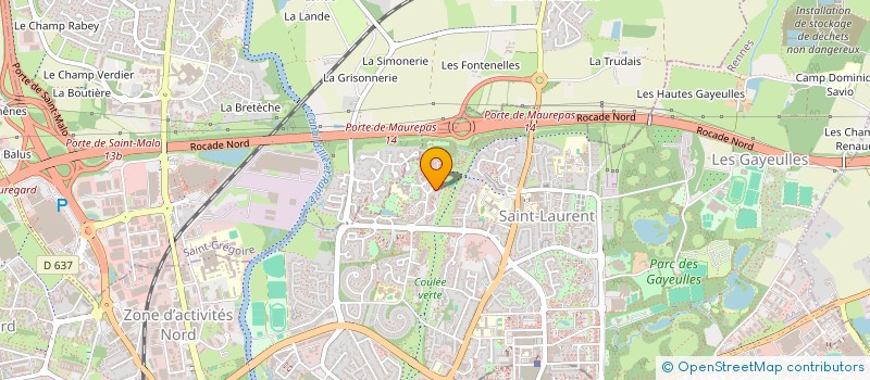 localisation de l'entreprise MONSIEUR BORKHAN ARABZAI  RENNES