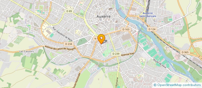 localisation de l'entreprise MONSIEUR BORN MADDAHE à AUXERRE