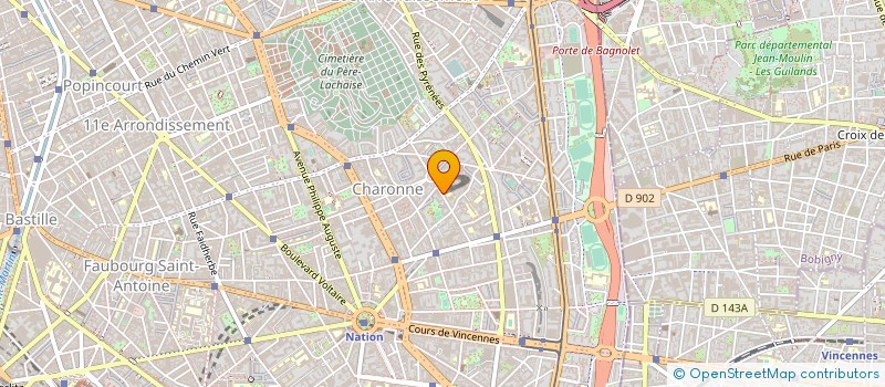 localisation de l'entreprise MONSIEUR BORNI DJELASSI à PARIS