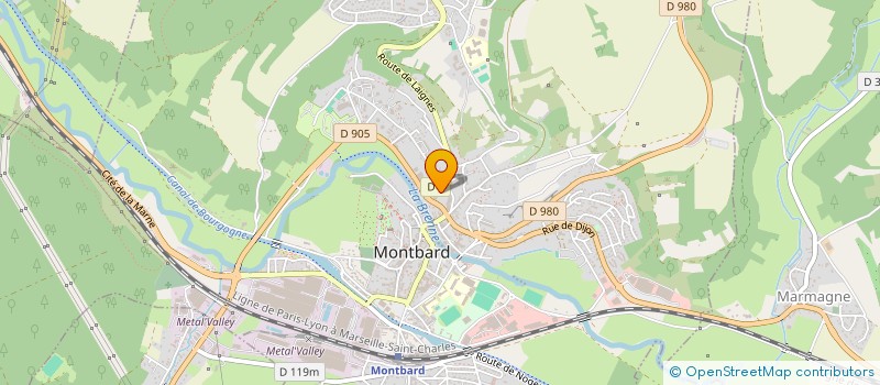 localisation de l'entreprise MONSIEUR BOSKO COLOVIC à MONTBARD