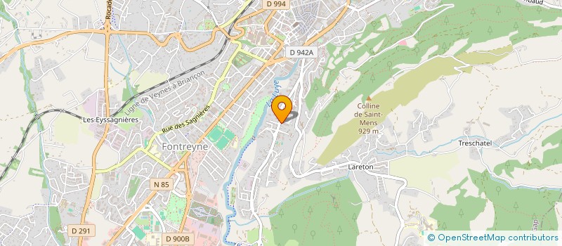 localisation de l'entreprise MONSIEUR BOSTON DEBARD  LA COLLE-SUR-LOUP