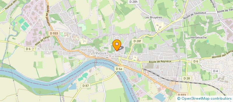 localisation de l'entreprise MONSIEUR BOTELLA ANTHONY à TREVOUX