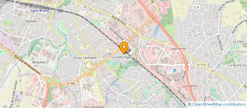 localisation de l'entreprise MONSIEUR BOTEVE MFOUTISSA à SAINT-BRIEUC